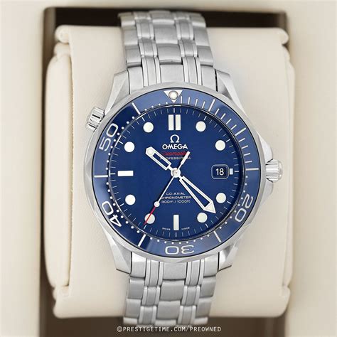 buy used omega seamaster|men's omega seamaster pre owned.